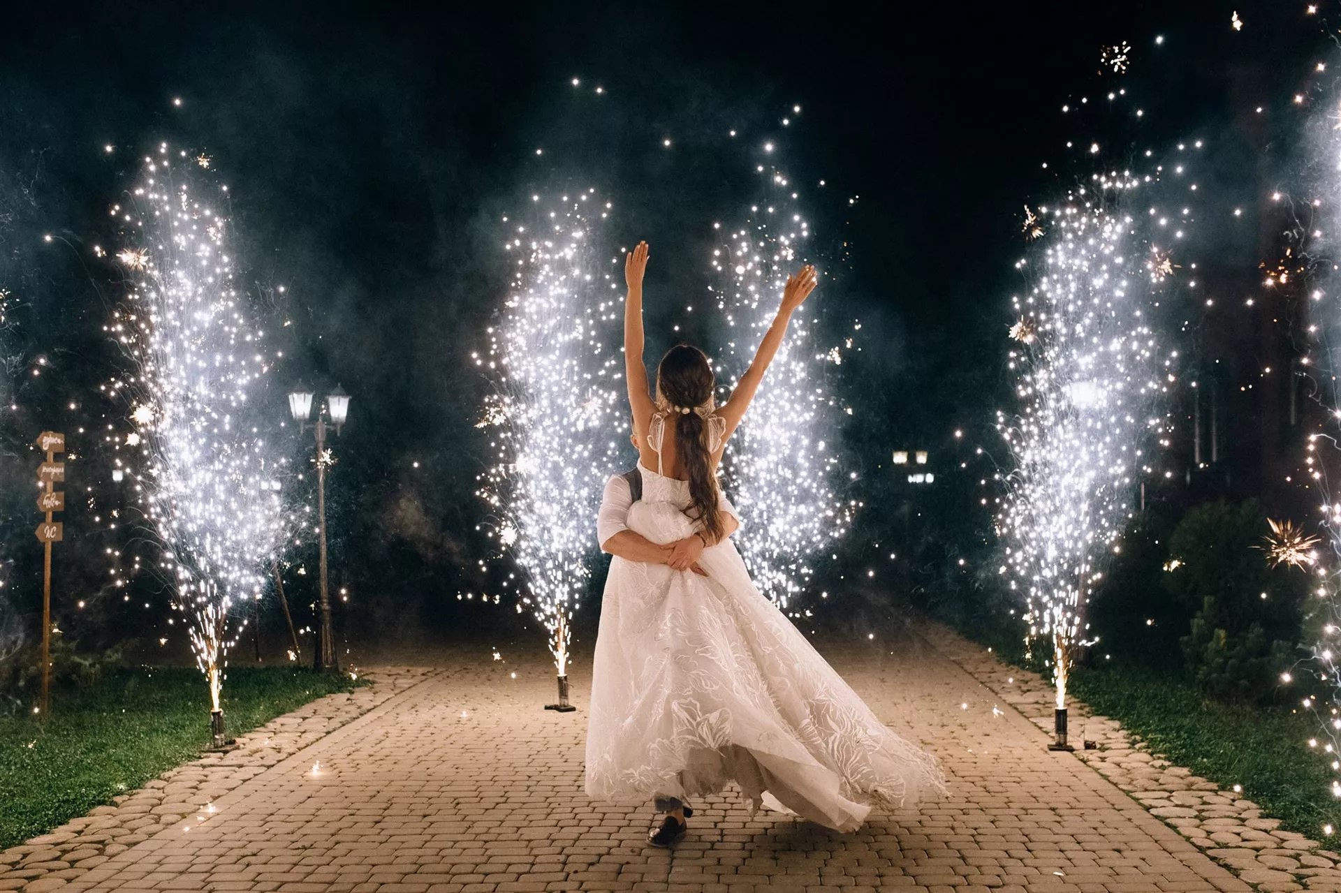 Fontänen-Feuerwerk